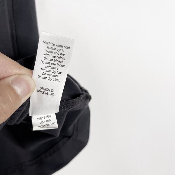 Athleta XSmall XS Gray Sweet Sport Activewear Skort Liner Shorts Stretch Knit - Picture 10 of 10